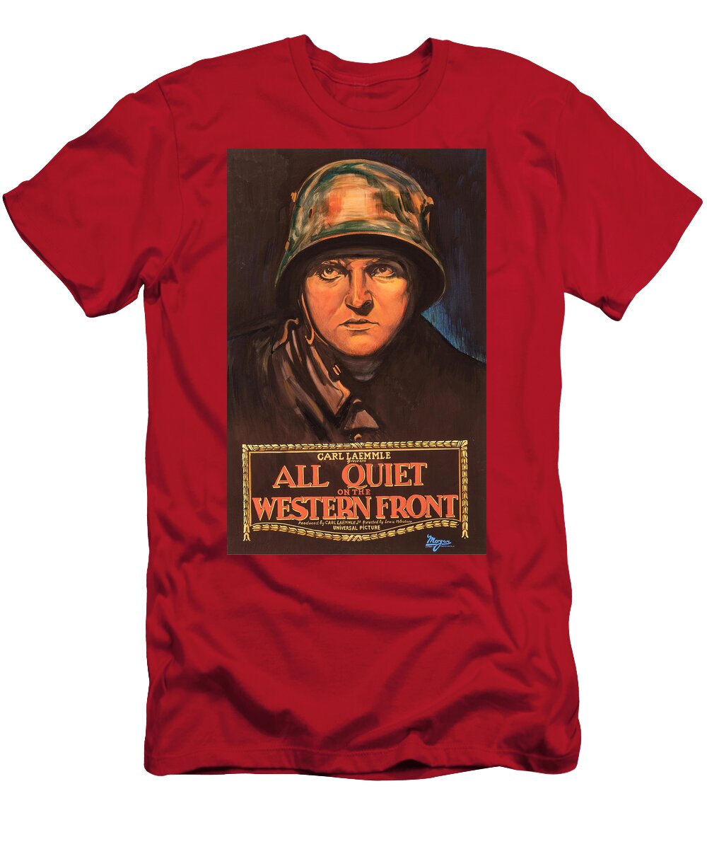 All Quiet on the Western Front 1930 Movie Poster T-Shirt