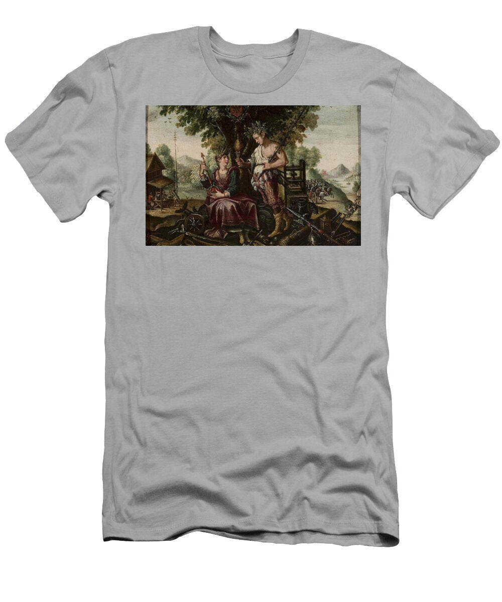 Allegory of Austria with Ceres and Bacchus Art Flemish Painter Flemish Thth Century T-Shirt