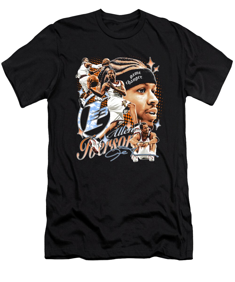 Allen Iverson Collage Ozlem Altin T-Shirt