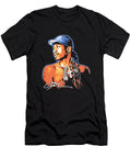 Allen Iverson Portrait Ozlem Altin T-Shirt