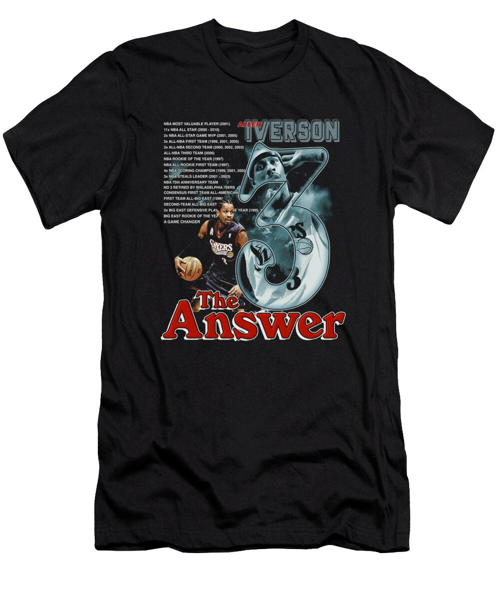Allen Iverson the Answer Stats Ozlem Altin T-Shirt