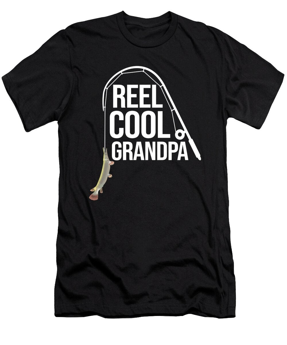 Alligator Gar Fishing Grandpa Freshwater Fish Gift Muc Designs T-Shirt