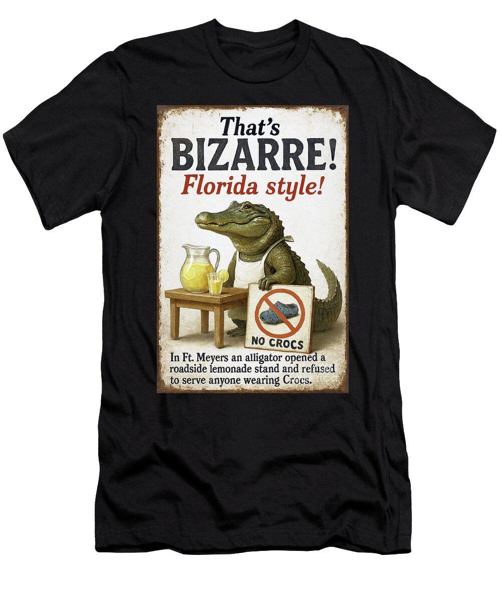 Alligator Lemonade Stand Rules Robert Williams T-Shirt