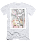 Almond Blossoms in Glass Pickle Jar Victoria De Los Angeles Olson T-Shirt