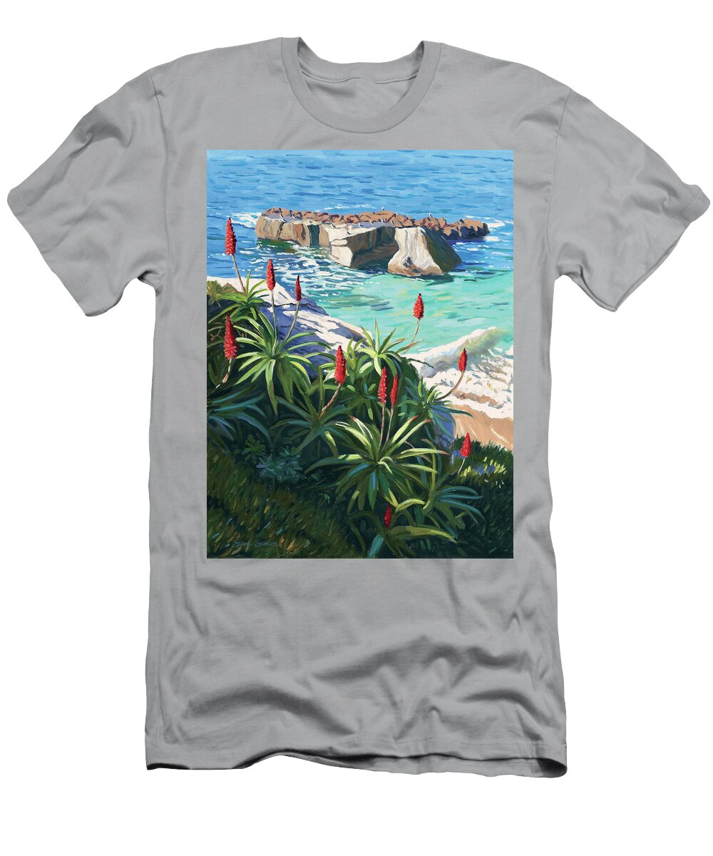Aloes Peeking From Shadows Steve Simon T-Shirt