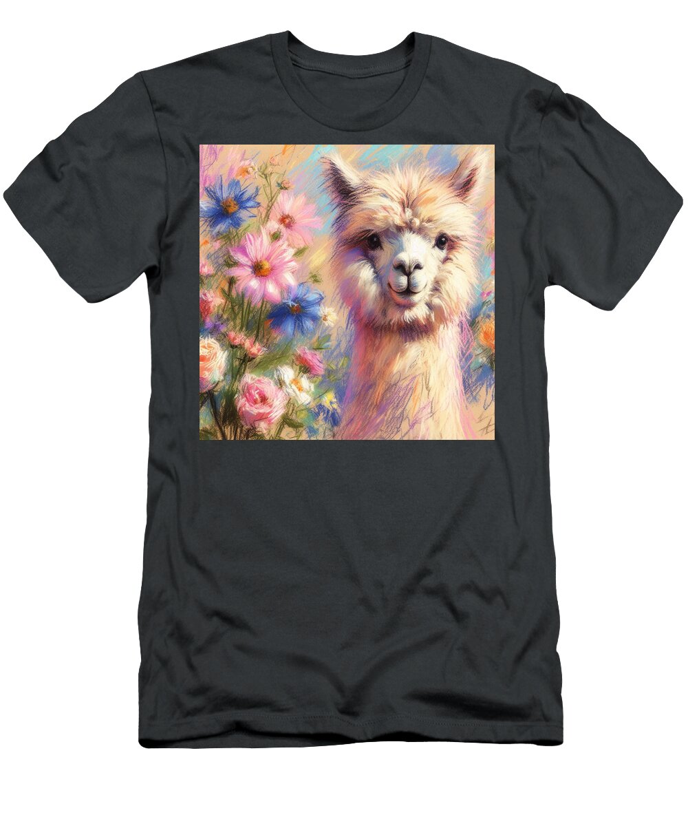 Alpaca 1 Janice Maclellan T-Shirt