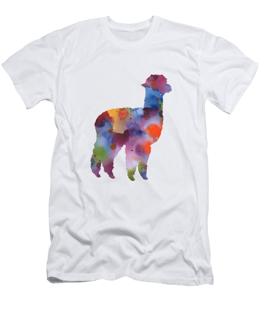 Alpaca Abstract DJ Rogers T-Shirt