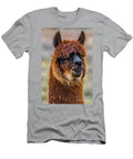 Alpaca Close Up on Utah Farm Gary Whitton T-Shirt