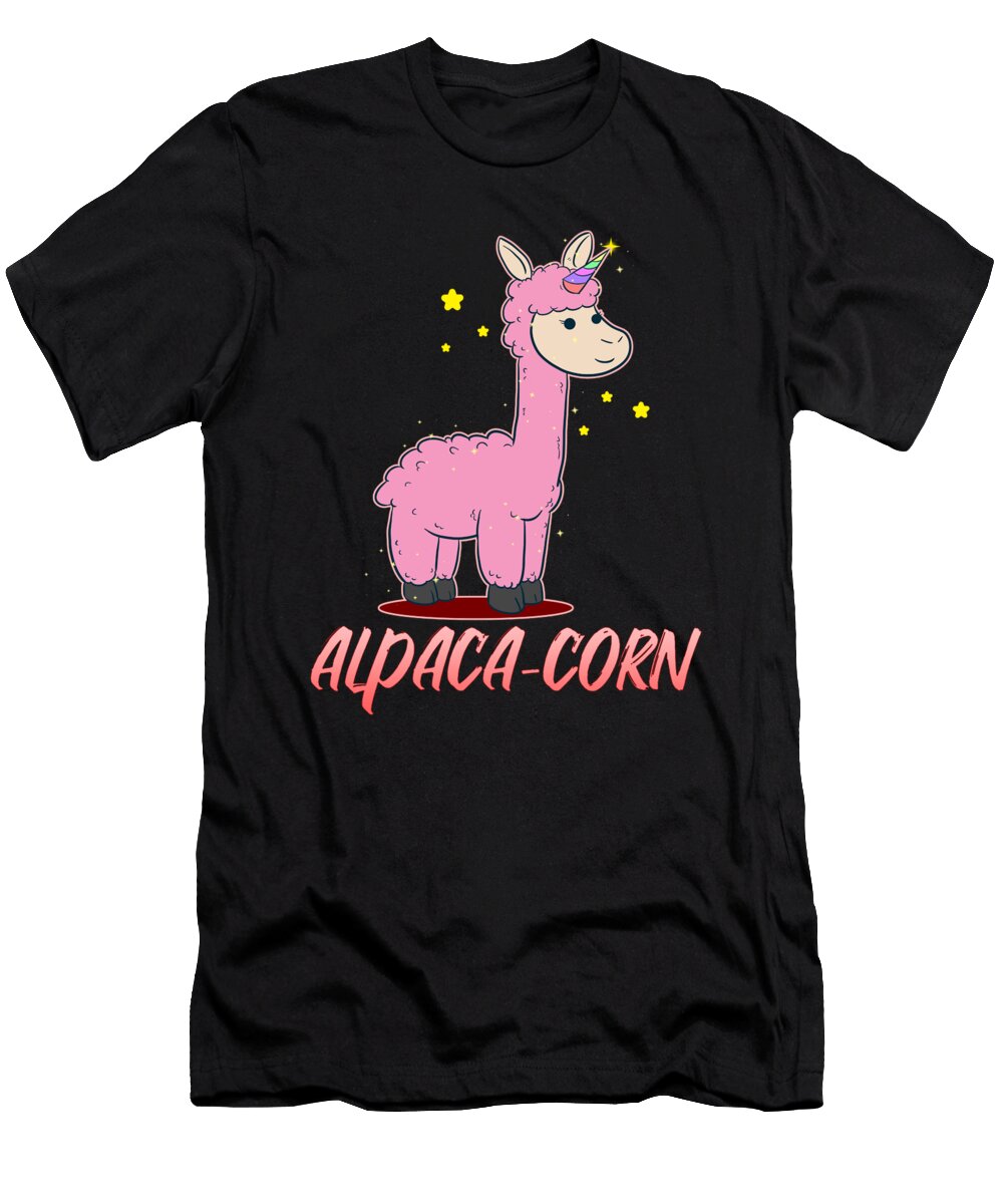 Alpaca Corn Steven Zimmer T-Shirt