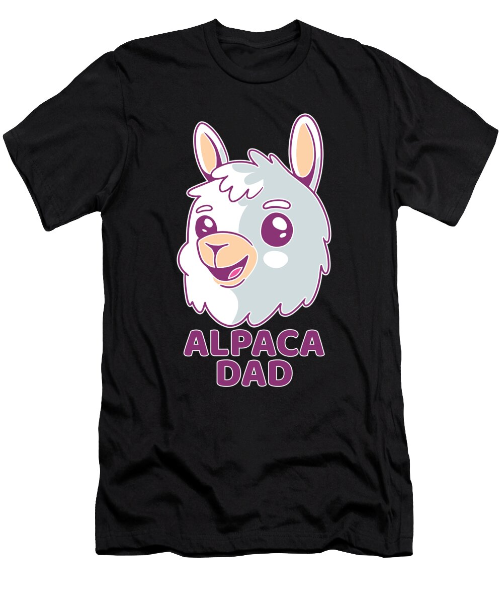 Alpaca Dad Tenshirt T-Shirt