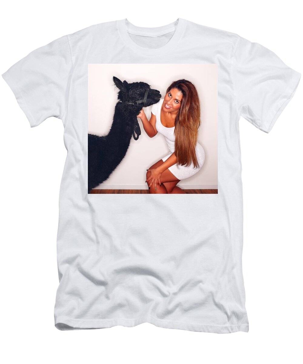 Alpaca Emily and Breanna Tc Morgan T-Shirt