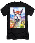 Alpaca in the Andes Real Art T-Shirt