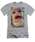 Alpaca Lama Pacos Closeup of the Mouth and Teeth Vladi Alon T-Shirt