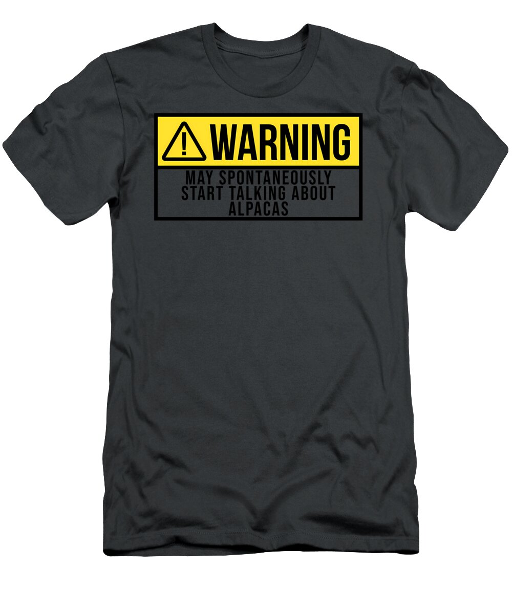 Alpaca May Spontaneously Start Talking About Alpacas Sibainu T-Shirt