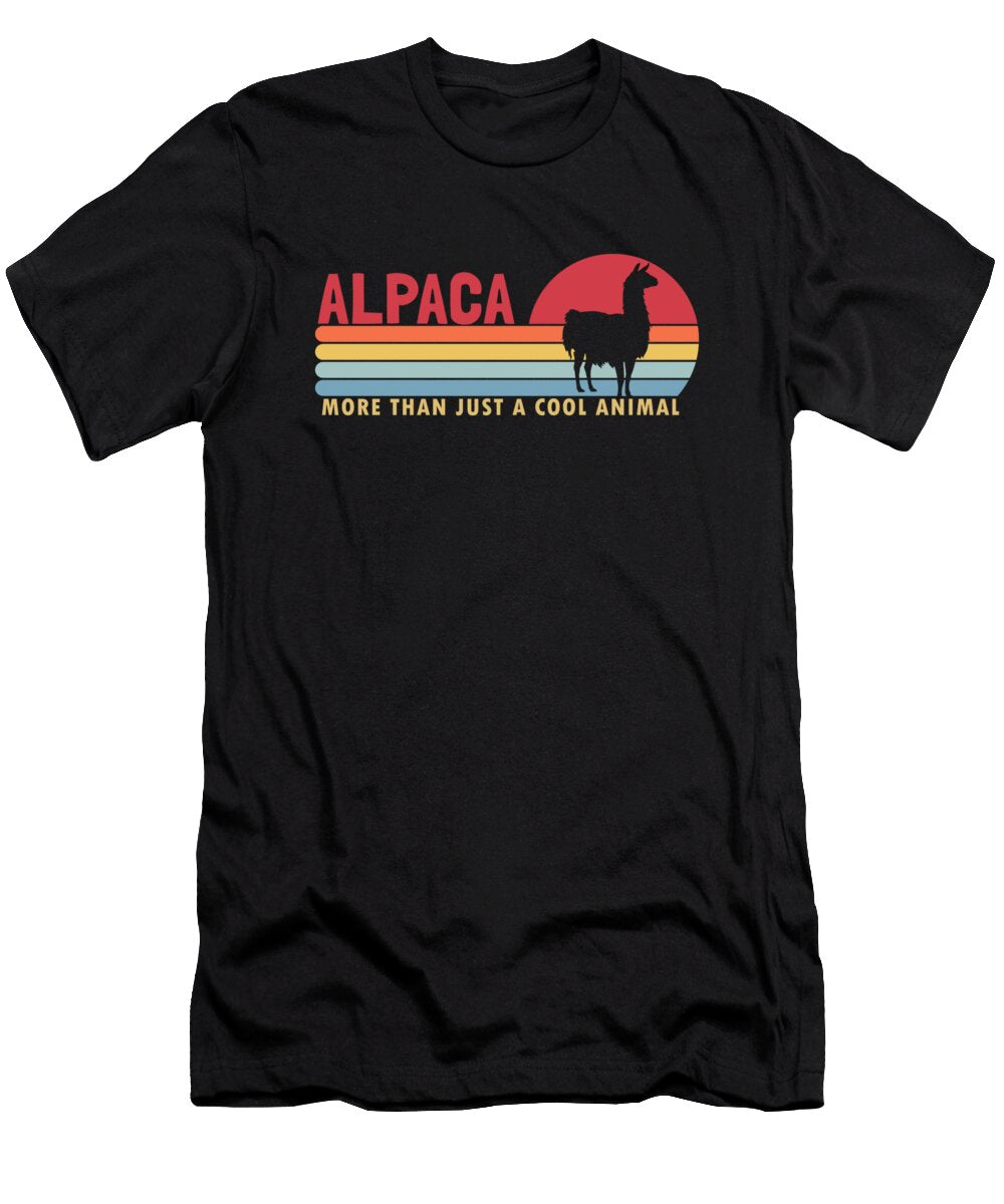 Alpaca More Than a Cool Animal Vicuna Guanaco Llama Alpaca Marco Rothe T-Shirt