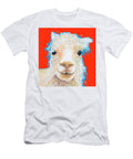 Alpaca Painting on Red Jan Matson T-Shirt