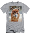 Alpaca Portrait Animal Photography Les Classics T-Shirt