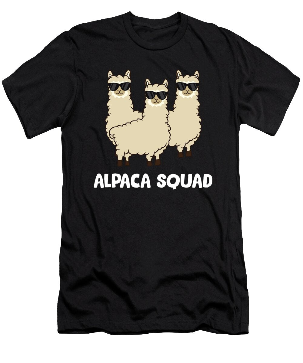 Alpaca Squad Love Alpacas Eq Designs T-Shirt