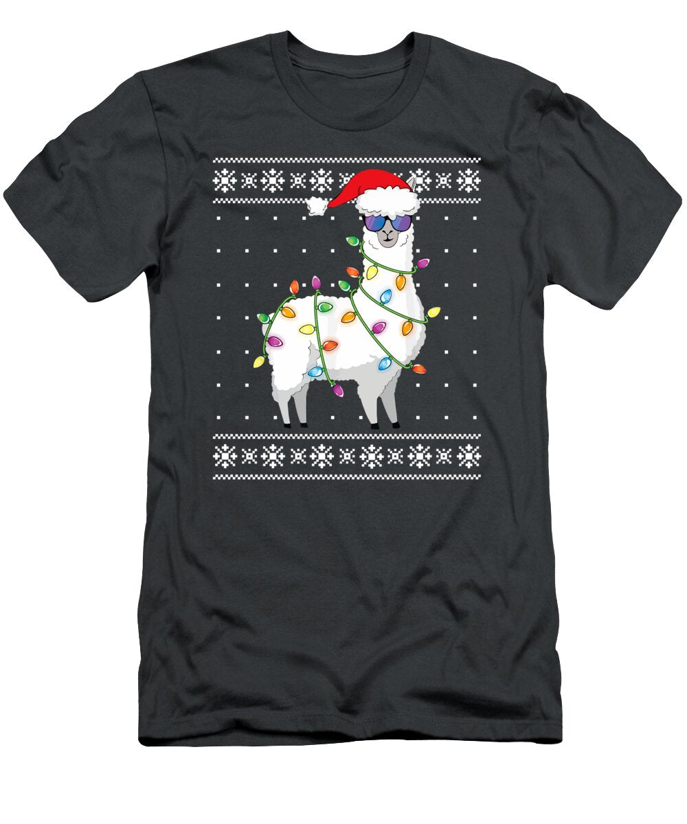 Alpaca Tree Funny Ugly for Christmas Present Cjayd Imaan T-Shirt