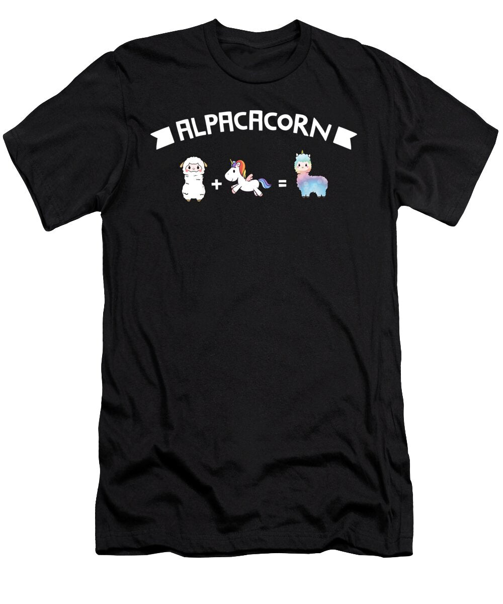 Alpaca Unicorn Alpacacorn Noirty Designs T-Shirt