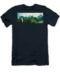 Alpaca Vicugna Pacos on a Mountain Animal Images T-Shirt