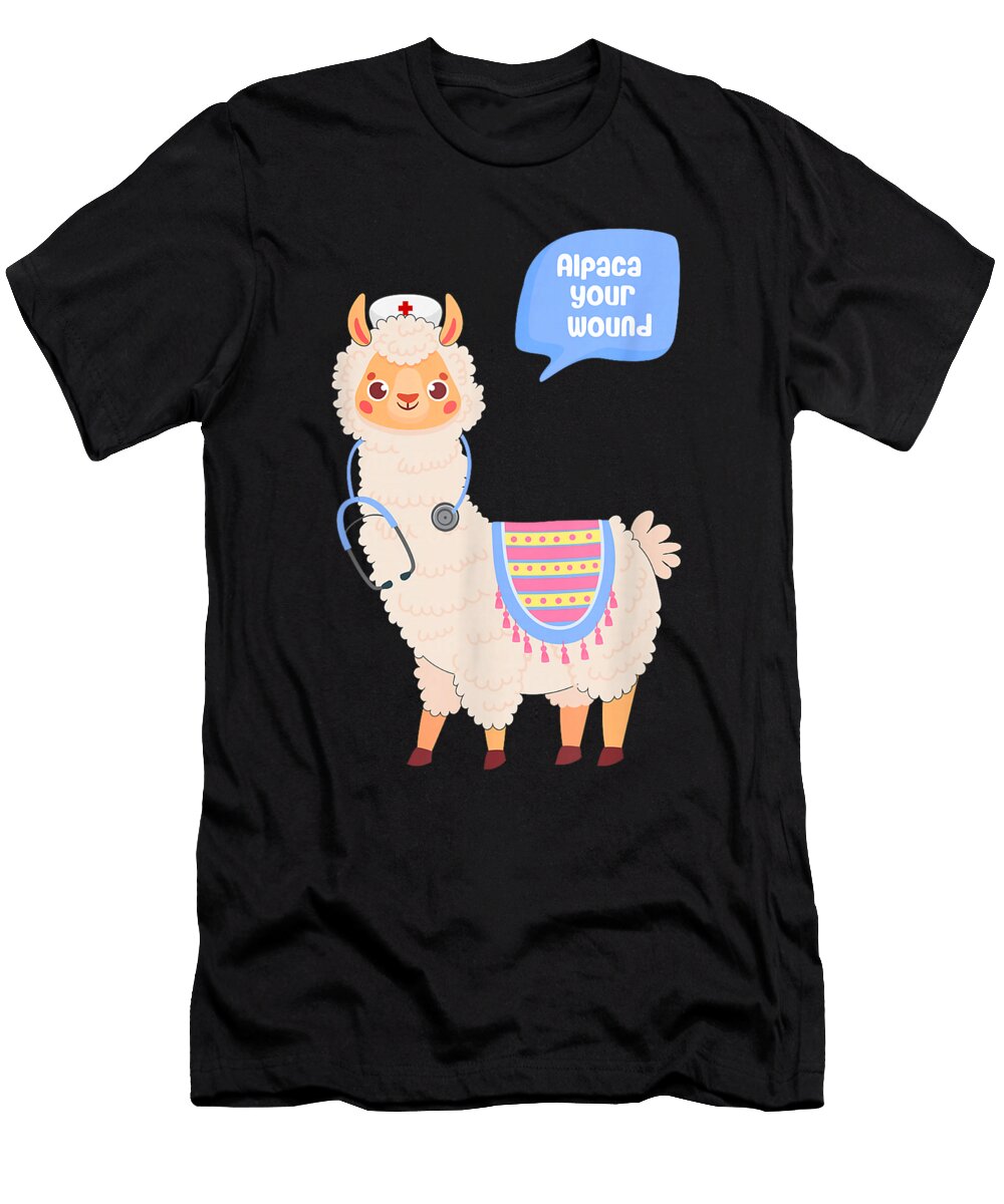 Alpaca Your Wound Cute Llama Christmas Ornament Decor Holiday Gift Huy Huynh Trong T-Shirt