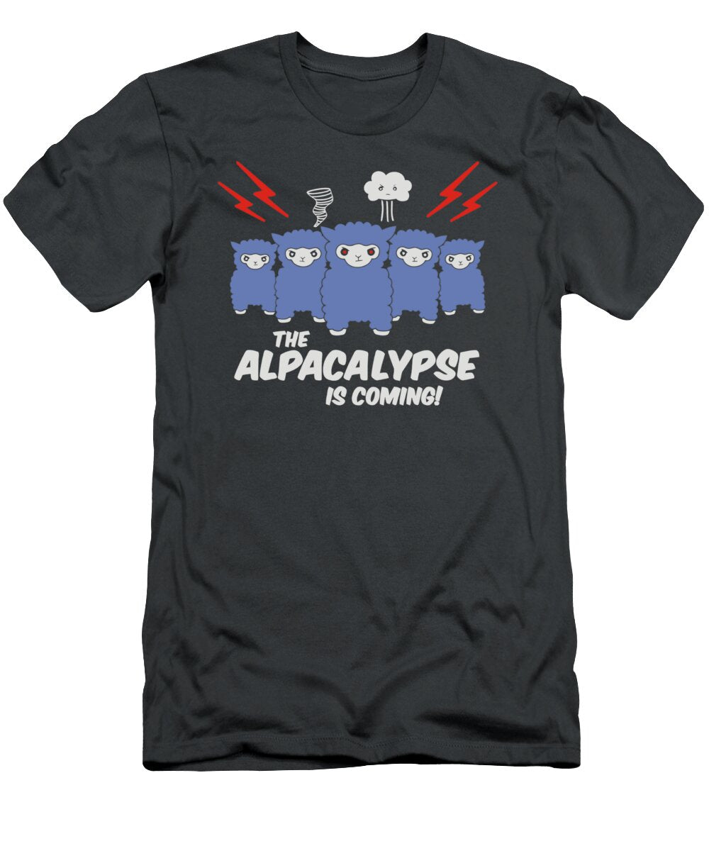 Alpacalypse Alpaca Avery Elves T-Shirt