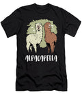Alpacapella Singing Alpacas Funny Animal Pun Noirty Designs T-Shirt