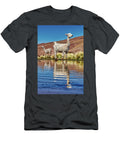 Alpacas By a Mountain Lake Gerald Ligonnet T-Shirt