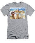 Alpacas Enjoying a Beach Day Lauras Creations T-Shirt