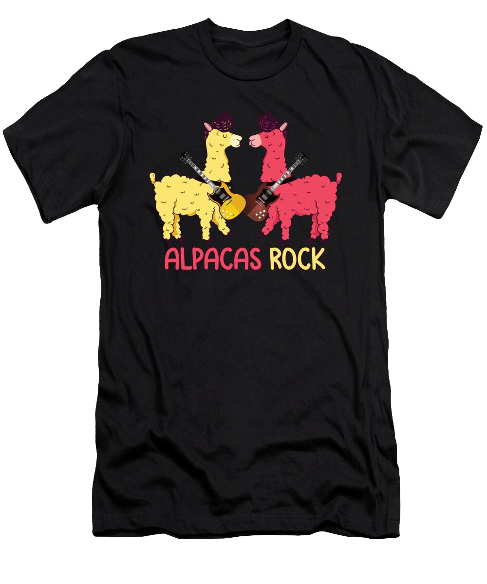 Alpacas Rock Tenshirt T-Shirt