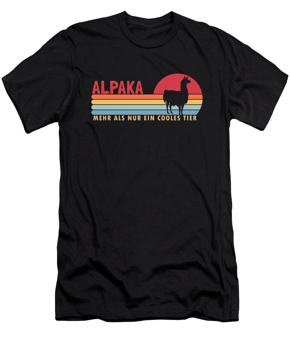 Alpaka Mehr Als Ein Cooles Tier Llama Vicuna Guanaco Alpaca Marco Rothe T-Shirt