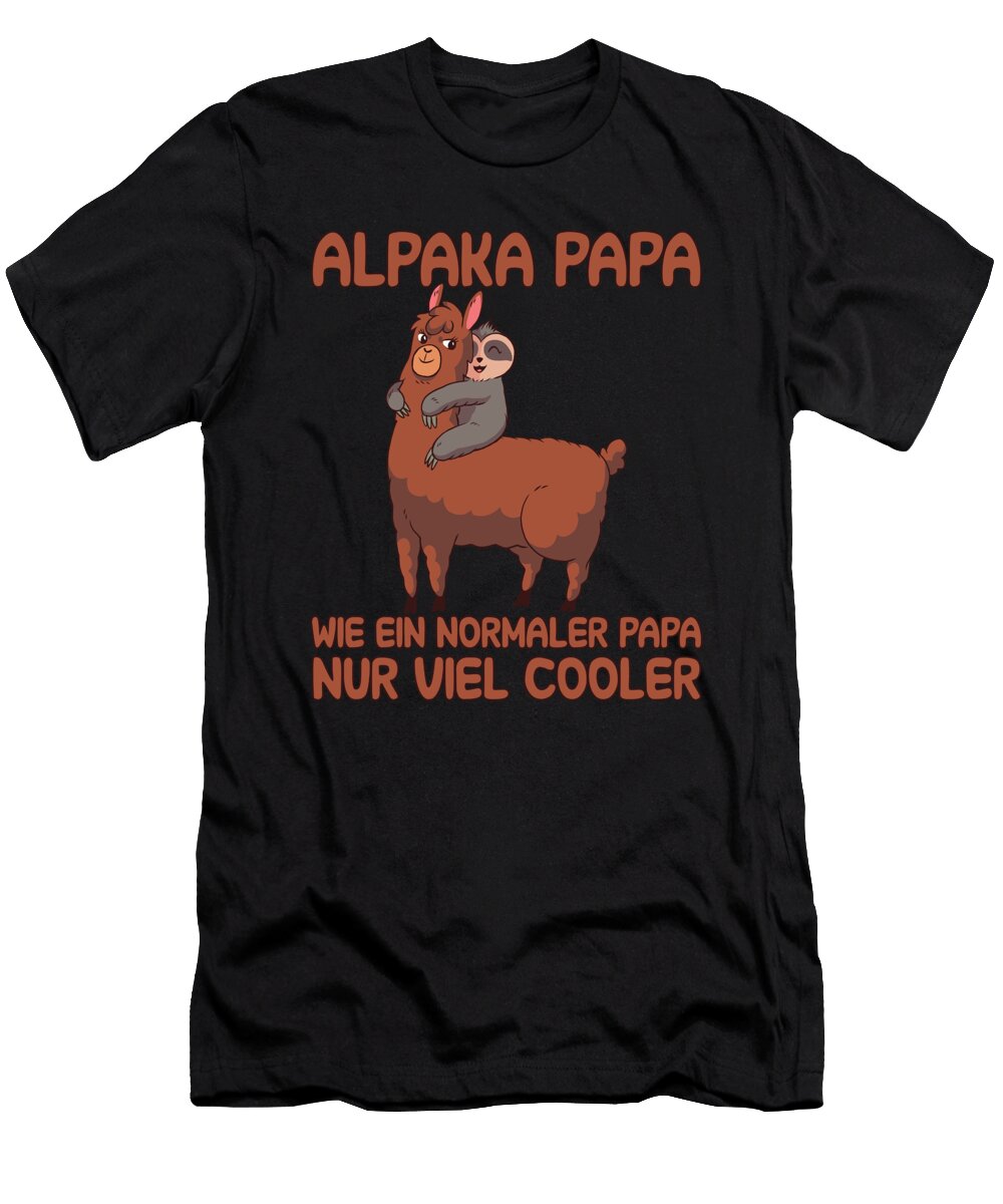 Alpaka Papa Tenshirt T-Shirt