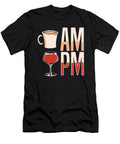 Am Pm Roasting Barista Cafe Roaster Coffee Wine Crazy Squirrel T-Shirt