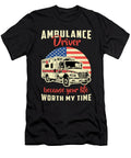 Ambulance Driver Because Your Life Emergency Job Tshirtconcepts Marvin Poppe T-Shirt