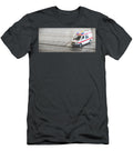 Ambulance Horizontal Background Health Care Toy Sirens Blue Lights Copy Space Luca Lorenzelli T-Shirt