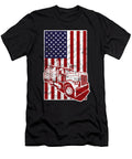 America USA Flag American Truck Divers Thomas Larch T-Shirt