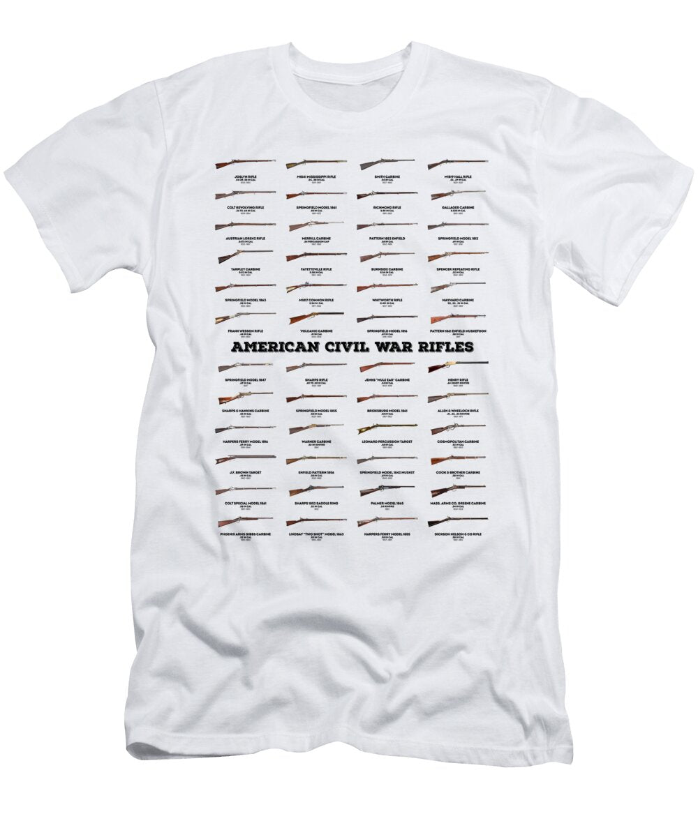 American Civil War Rifles Craphe Studio T-Shirt