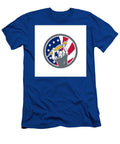 American Electrician USA Flag Icon Aloysius Patrimonio T-Shirt