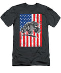 American Flag Truck Anh Nguyen T-Shirt