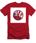 American Lineman USA Flag Icon Aloysius Patrimonio T-Shirt
