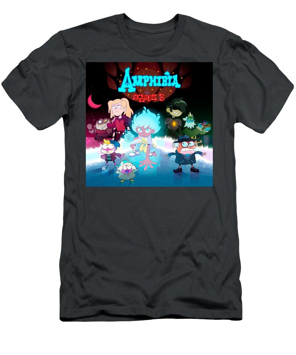 Amphibia Season 3 Art Einjusti Store T-Shirt