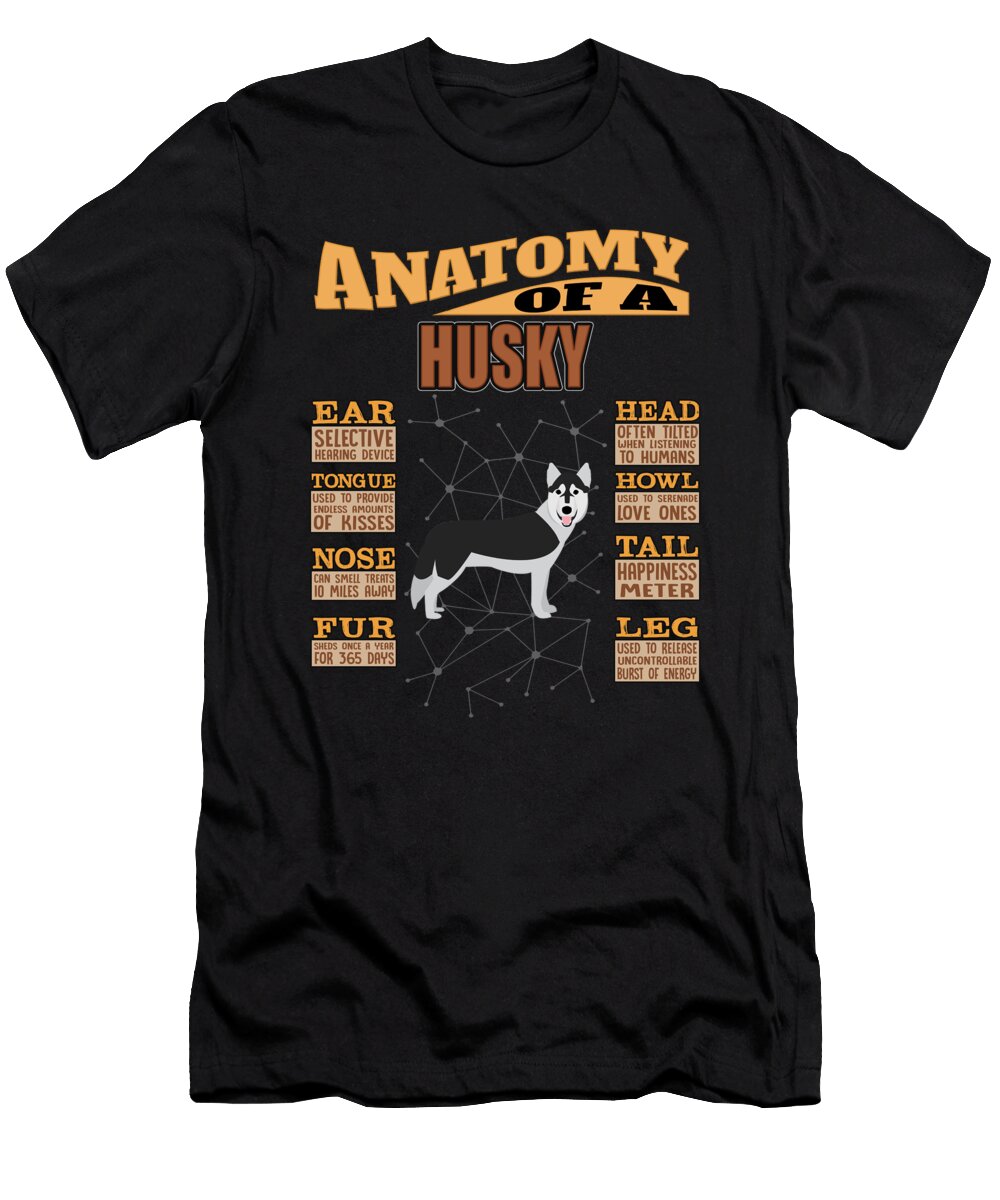 Anatomy of a Husky Jose O T-Shirt