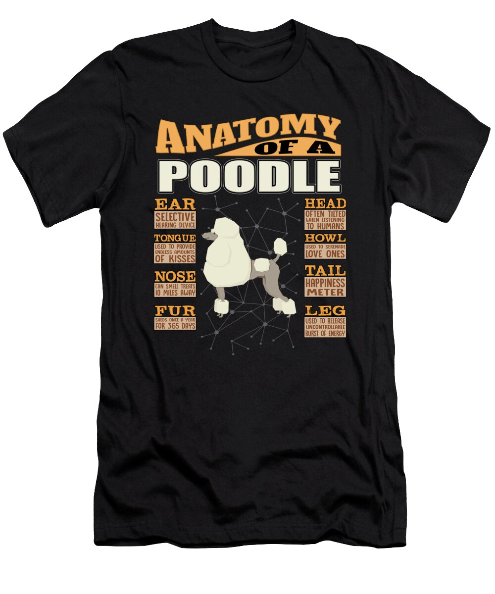 Anatomy of a Poodle Jose O T-Shirt