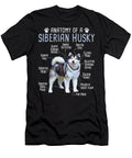 Anatomy of a Siberian Husky Dog Breeder Pet Natalie Lidford T-Shirt