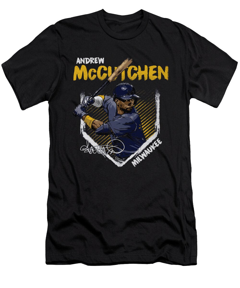 Andrew Mccutchen Milwaukee Base Ihsan Sirin T-Shirt