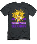 Angeles Dodgers 2020 NBA Finals Champions Design Black Hailey Johnson T-Shirt