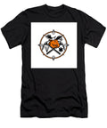 Angry Moose Crossed Ice Pick Axe Pararescue Mascot Aloysius Patrimonio T-Shirt
