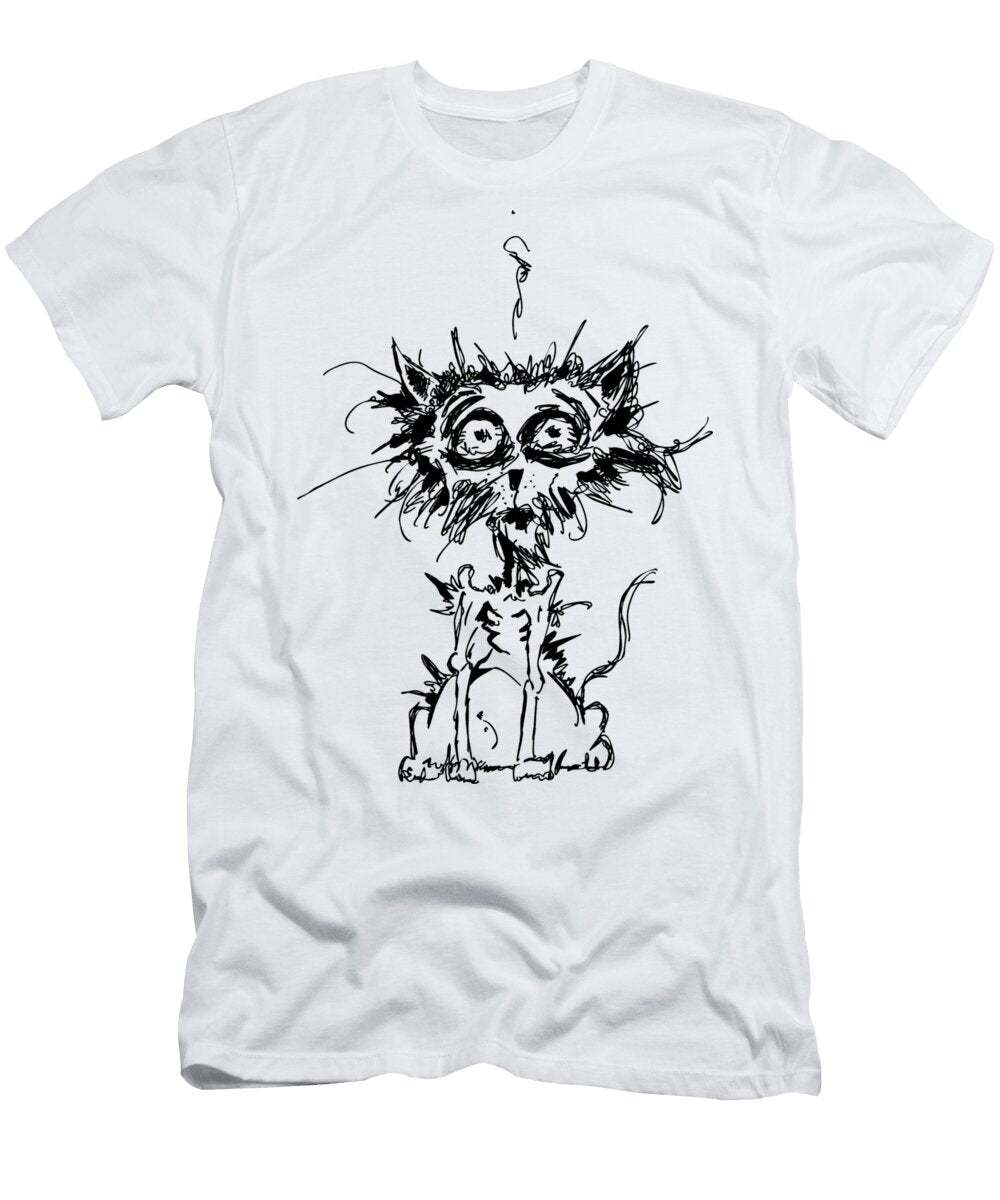 Angst Cat Nicholas Ely T-Shirt