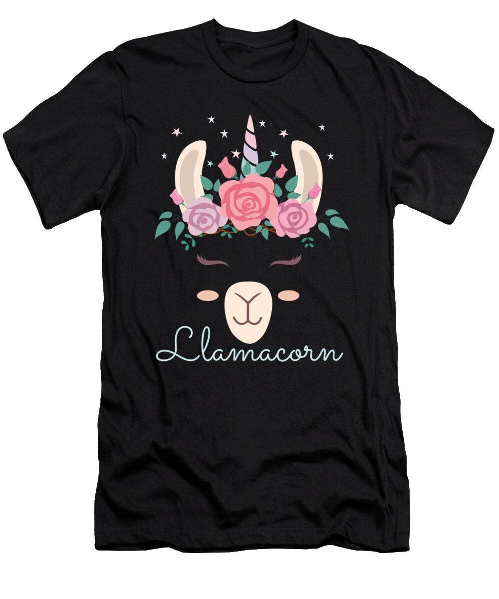 Animals Ruminant Mammal Alpaca Guanaco Wildlife Nature Gift Cute Llamacorn Thomas Larch T-Shirt
